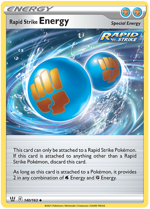 Rapid Strike Energy (140/163) [Sword & Shield: Battle Styles] | Gear Gaming Fayetteville