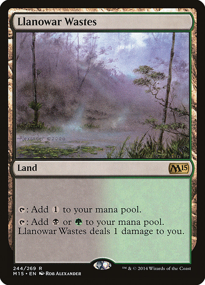 Llanowar Wastes [Magic 2015] | Gear Gaming Fayetteville