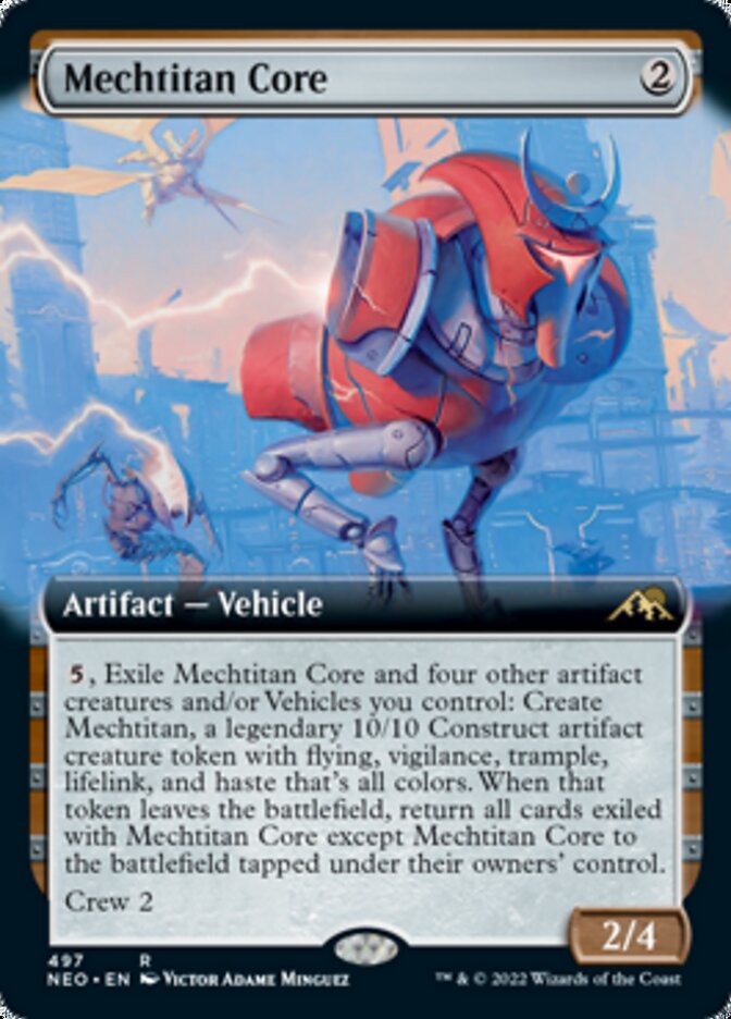 Mechtitan Core (Extended Art) [Kamigawa: Neon Dynasty] | Gear Gaming Fayetteville