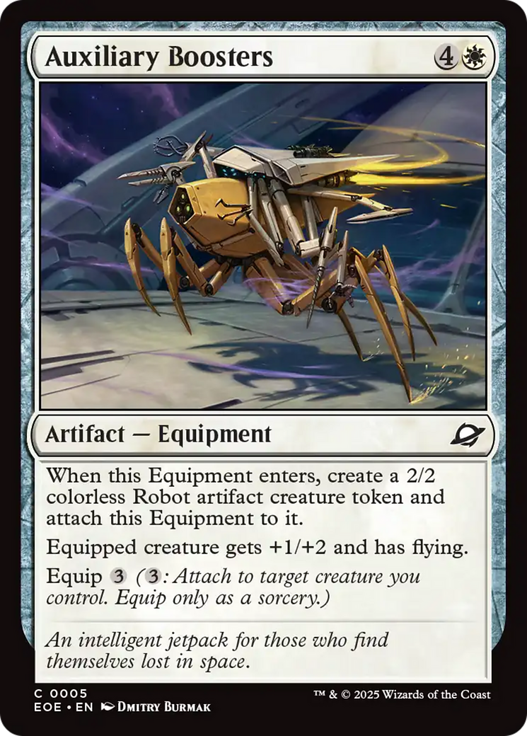 Auxiliary Boosters [Edge of Eternities] | Gear Gaming Fayetteville