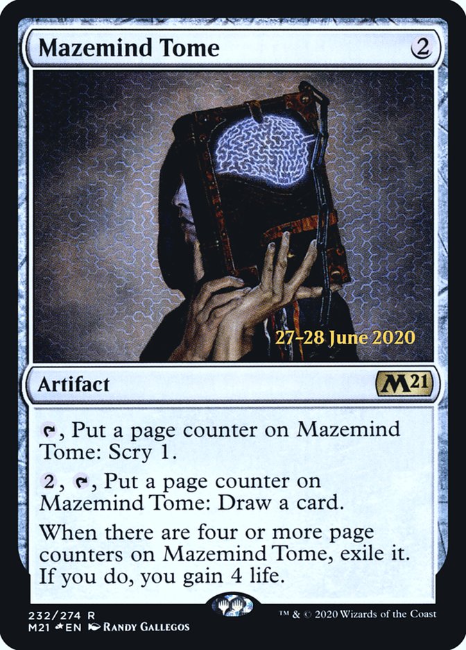Mazemind Tome [Core Set 2021 Prerelease Promos] | Gear Gaming Fayetteville