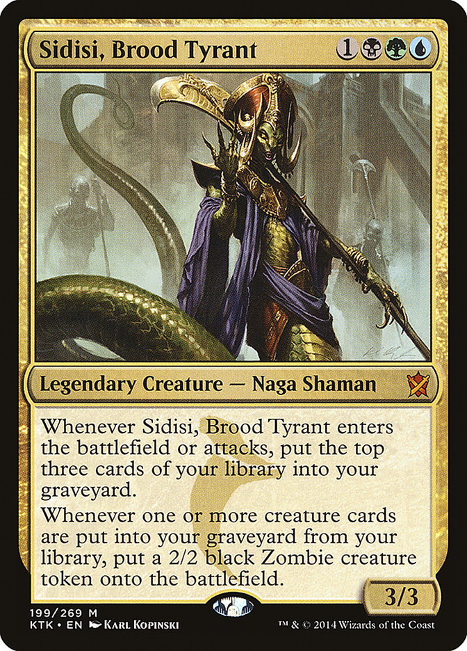 Sidisi, Brood Tyrant [Khans of Tarkir] | Gear Gaming Fayetteville