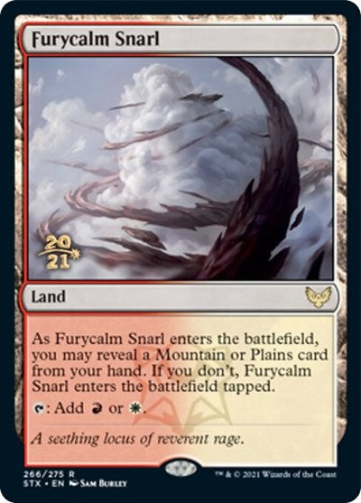 Furycalm Snarl [Strixhaven: School of Mages Prerelease Promos] | Gear Gaming Fayetteville