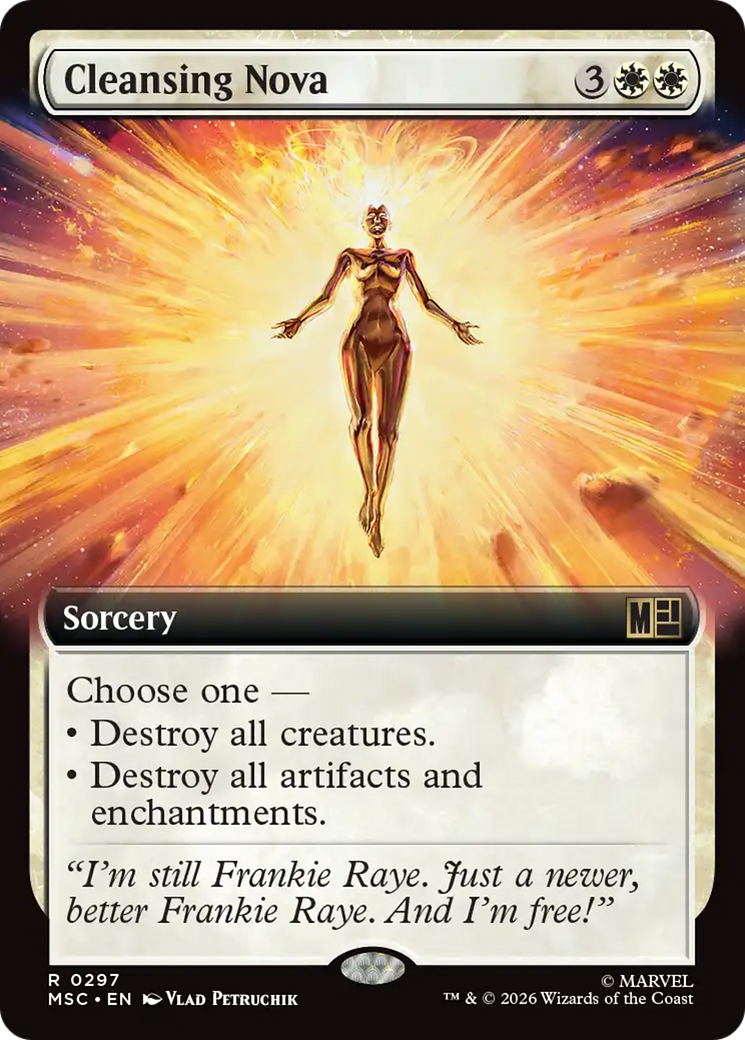 Cleansing Nova (Extended Art) [Marvel Super Heroes Commander] | Gear Gaming Fayetteville