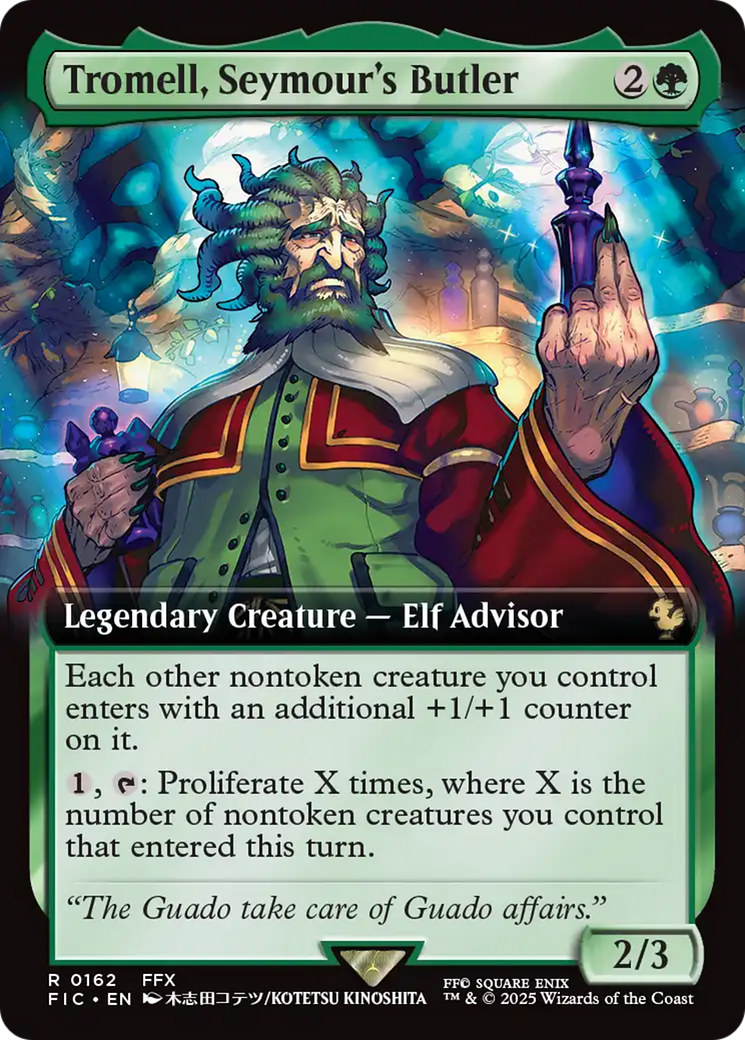 Tromell, Seymour's Butler (Extended Art) [FINAL FANTASY Commander] | Gear Gaming Fayetteville