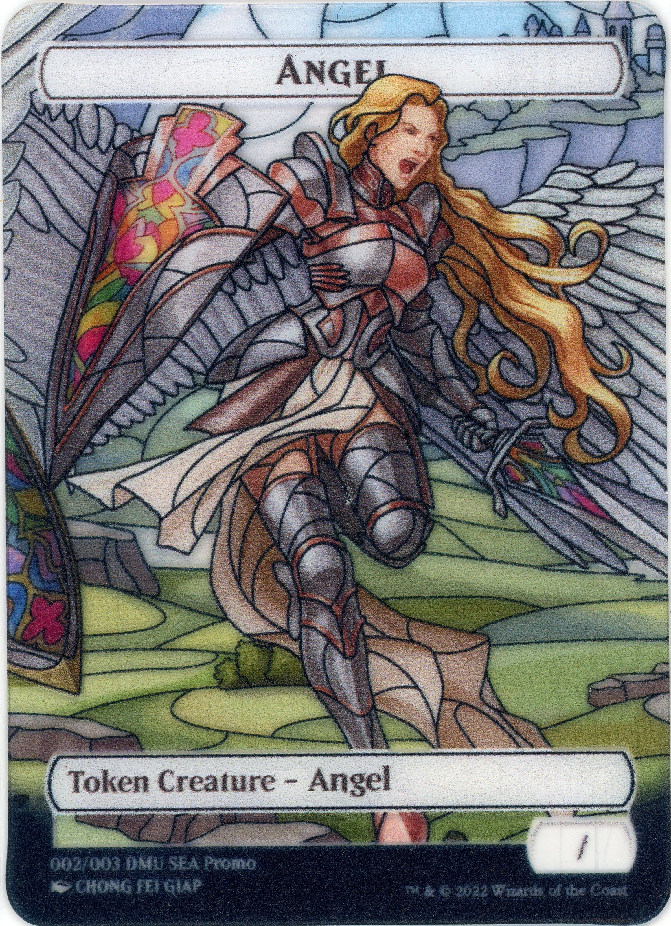 Angel Token (SEA Exclusive) [Dominaria United Tokens] | Gear Gaming Fayetteville