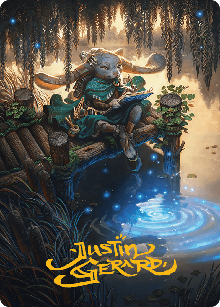 Tamiyo, Field Researcher Art Card (Gold-Stamped Signature) [Bloomburrow Art Series] | Gear Gaming Fayetteville
