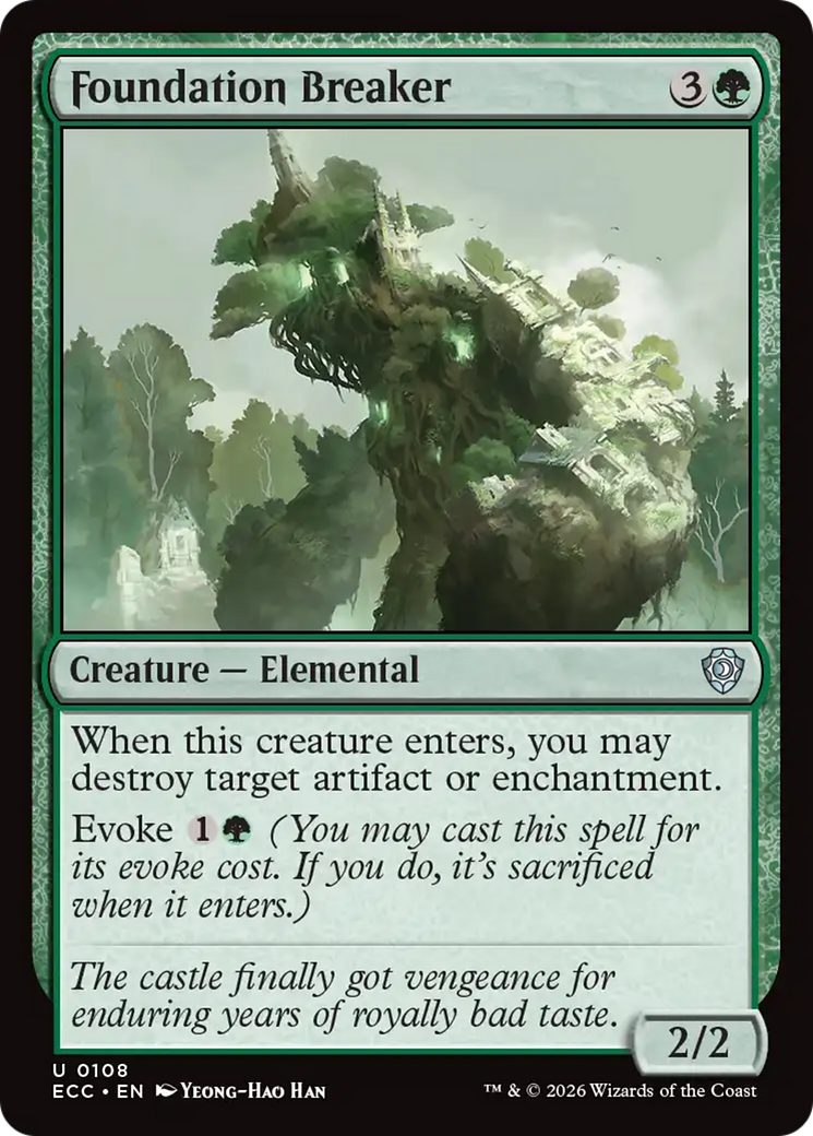 Foundation Breaker [Lorwyn Eclipsed Commander] | Gear Gaming Fayetteville