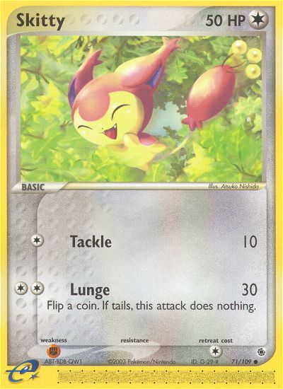 Skitty (71/109) [EX: Ruby & Sapphire] | Gear Gaming Fayetteville