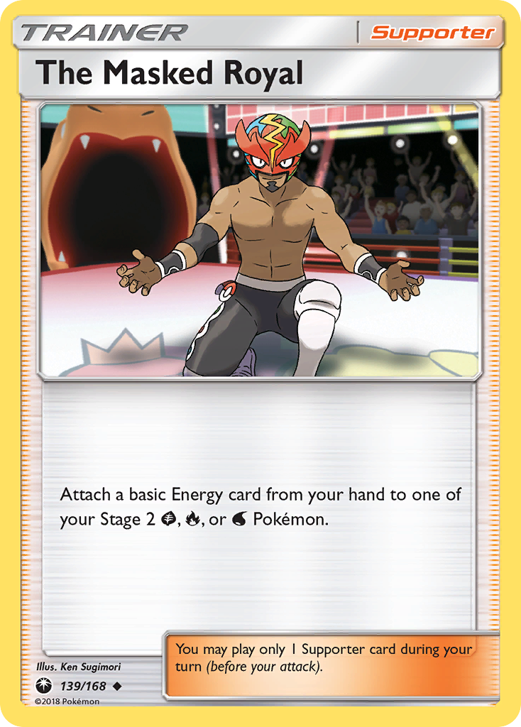 The Masked Royal (139/168) [Sun & Moon: Celestial Storm] | Gear Gaming Fayetteville