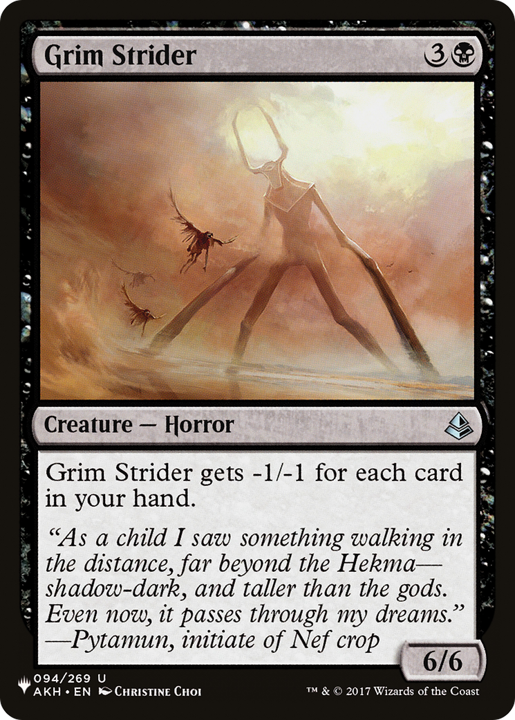 Grim Strider [The List] | Gear Gaming Fayetteville