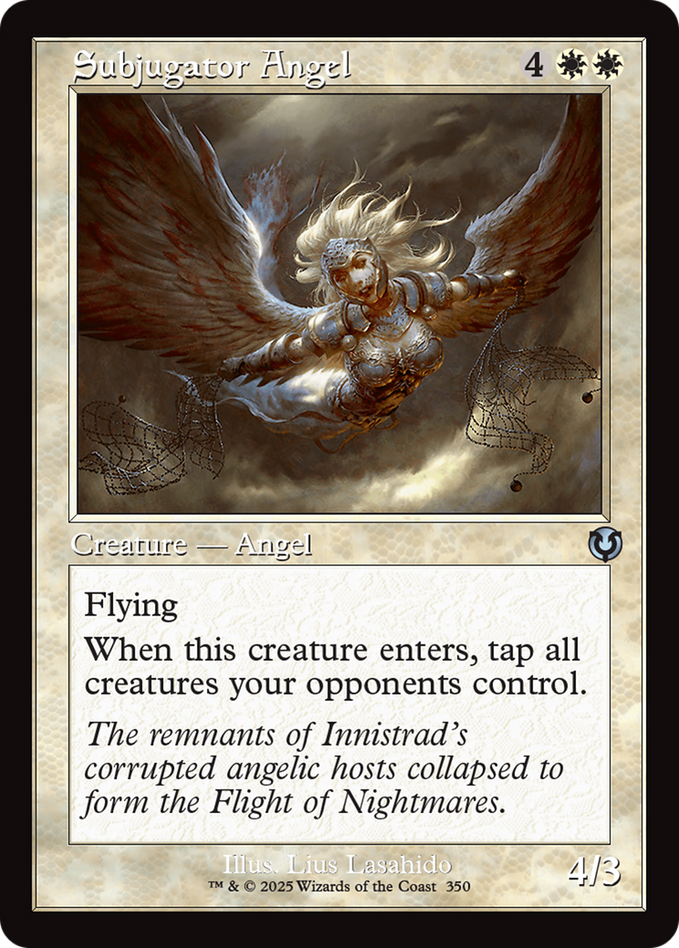 Subjugator Angel (Retro Frame) [Innistrad Remastered] | Gear Gaming Fayetteville