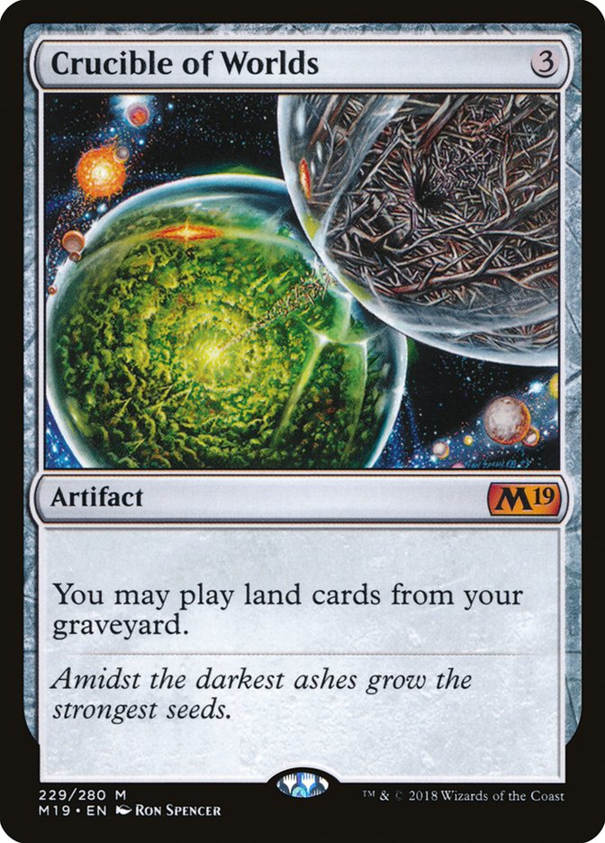 Crucible of Worlds [Core Set 2019] | Gear Gaming Fayetteville