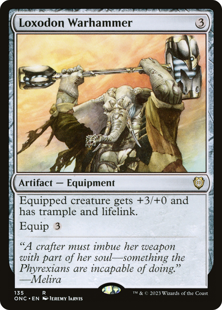 Loxodon Warhammer [Phyrexia: All Will Be One Commander] | Gear Gaming Fayetteville