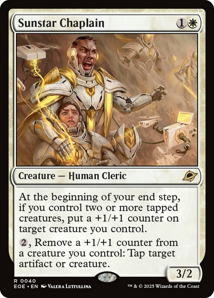 Sunstar Chaplain [Edge of Eternities] | Gear Gaming Fayetteville
