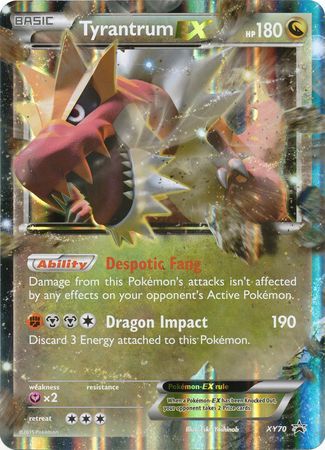 Tyrantrum EX (XY70) (Jumbo Card) [XY: Black Star Promos] | Gear Gaming Fayetteville