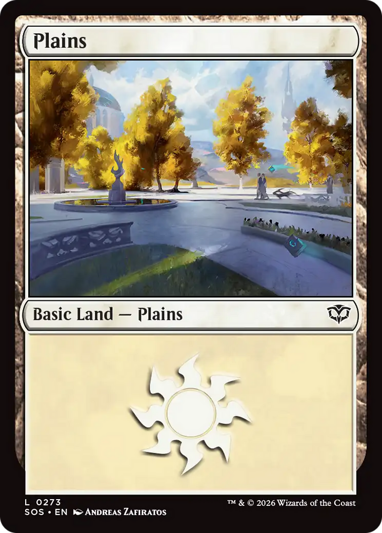 Plains (0273) [Secrets of Strixhaven] | Gear Gaming Fayetteville