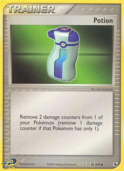 Potion (91/109) [EX: Ruby & Sapphire] | Gear Gaming Fayetteville