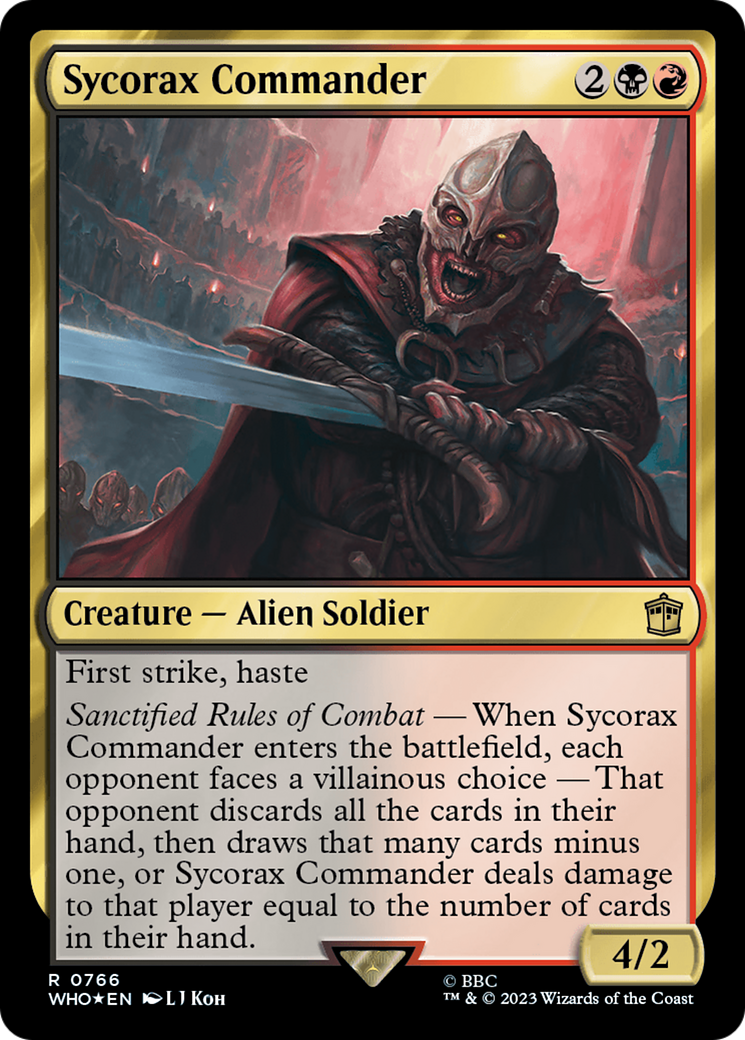 Sycorax Commander (Surge Foil) [Doctor Who] | Gear Gaming Fayetteville