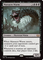 Massacre Wurm [Duskmourn: House of Horror Commander] | Gear Gaming Fayetteville