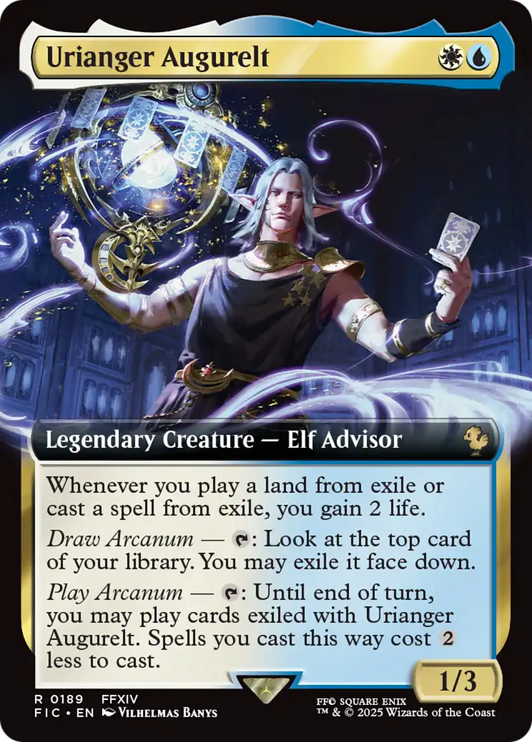 Urianger Augurelt (Extended Art) [FINAL FANTASY Commander] | Gear Gaming Fayetteville