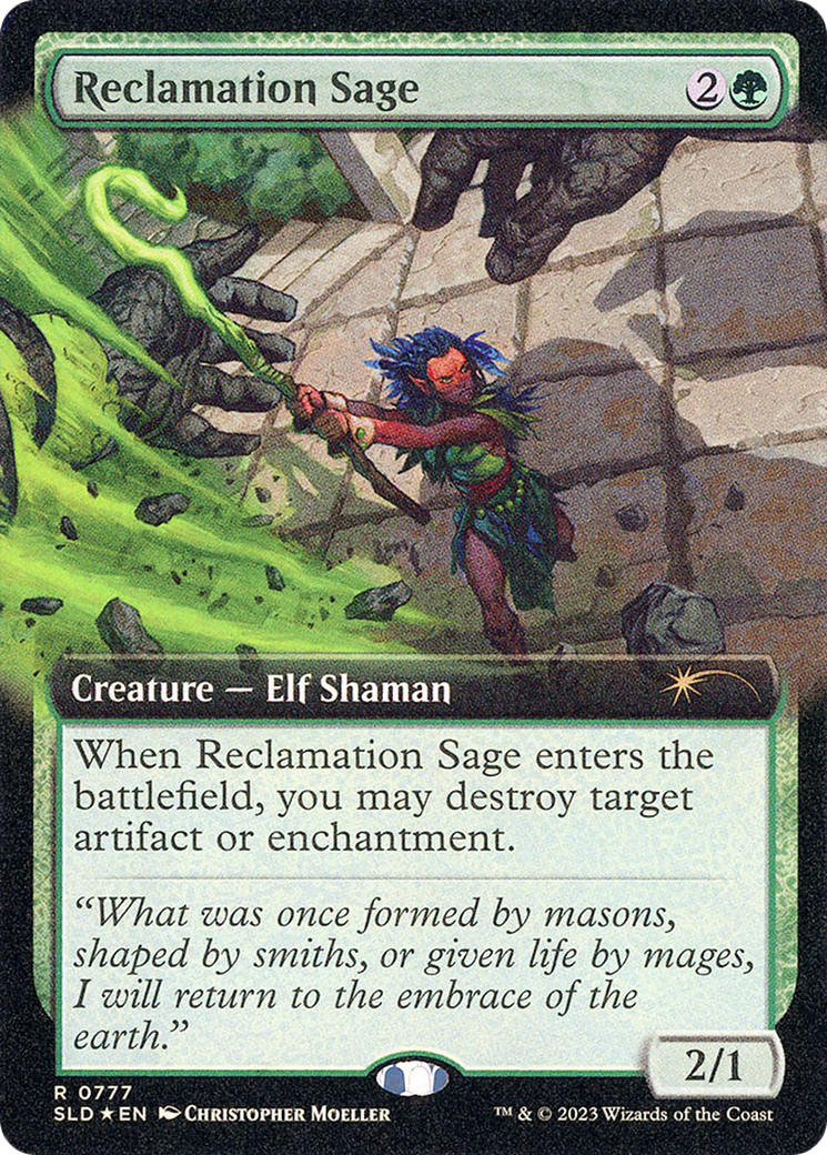 Reclamation Sage (Extended Art) [Secret Lair Drop Series] | Gear Gaming Fayetteville