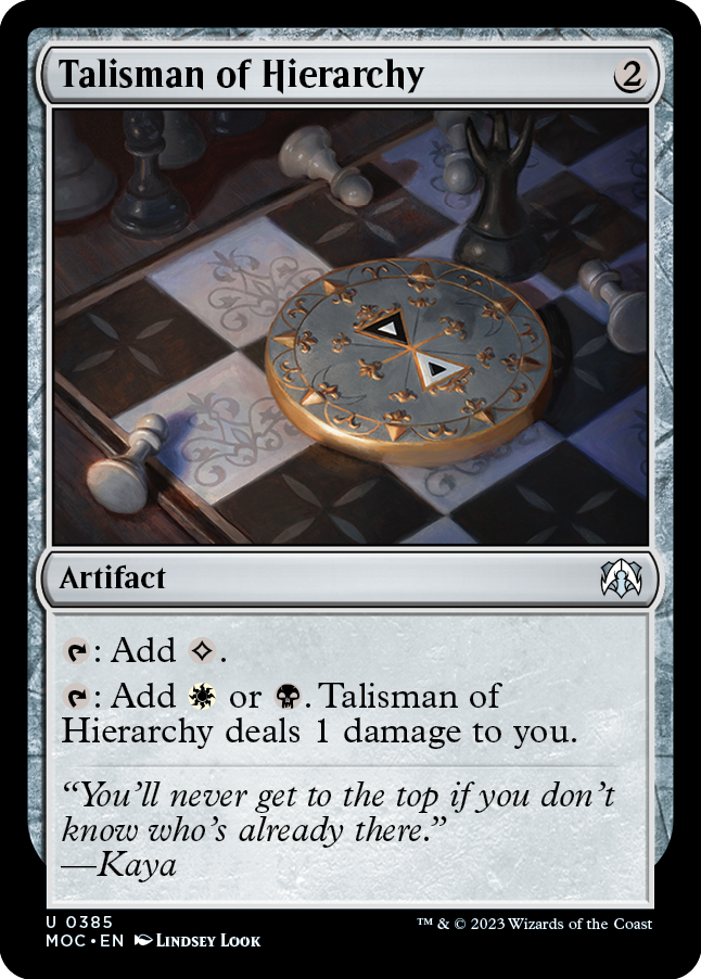 Talisman of Hierarchy [March of the Machine Commander] | Gear Gaming Fayetteville