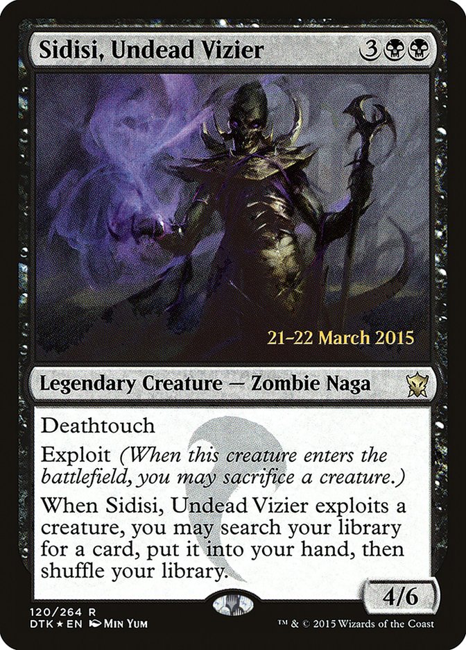 Sidisi, Undead Vizier [Dragons of Tarkir Prerelease Promos] | Gear Gaming Fayetteville