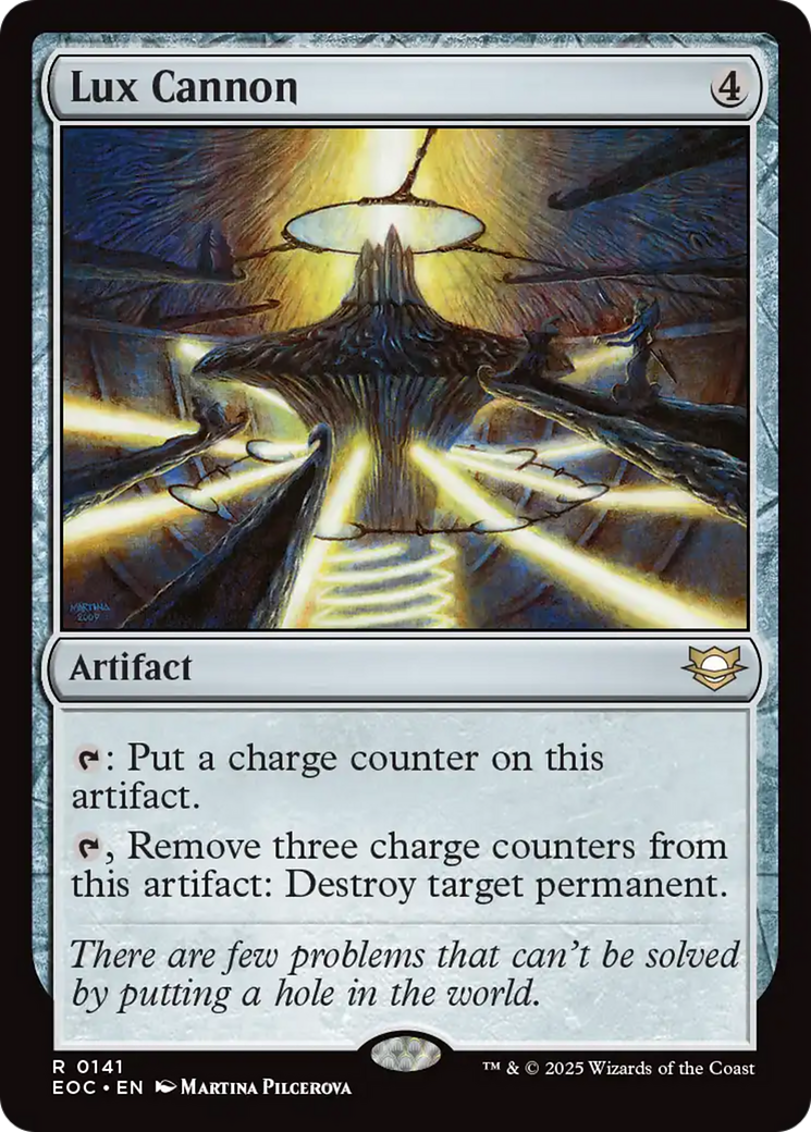 Lux Cannon [Edge of Eternities Commander] | Gear Gaming Fayetteville