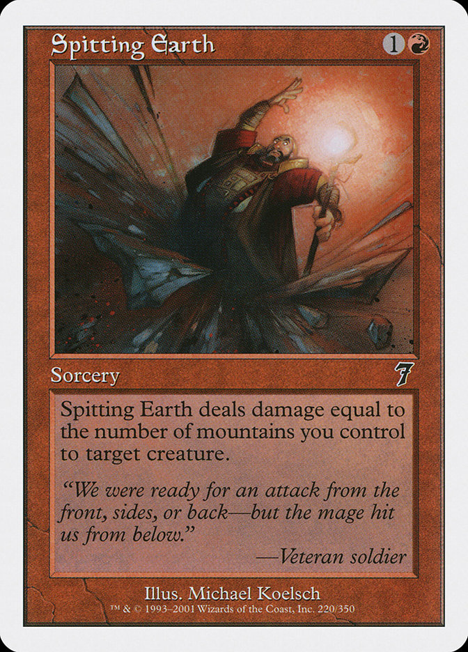 Spitting Earth [Seventh Edition] | Gear Gaming Fayetteville