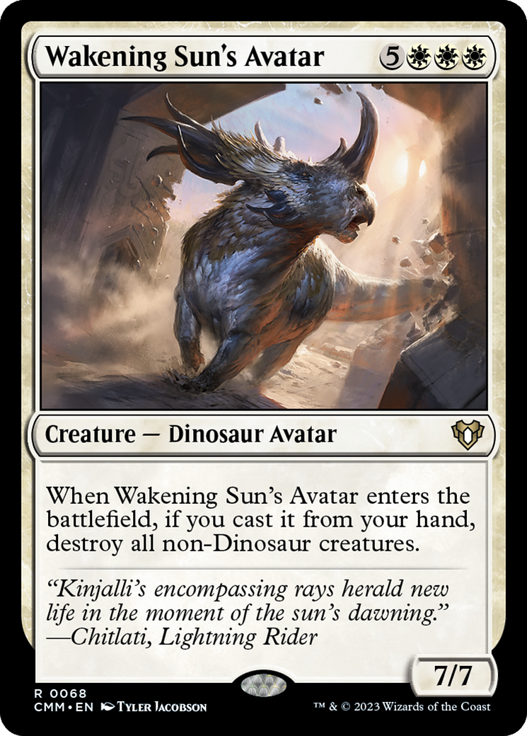 Wakening Sun's Avatar [Commander Masters] | Gear Gaming Fayetteville