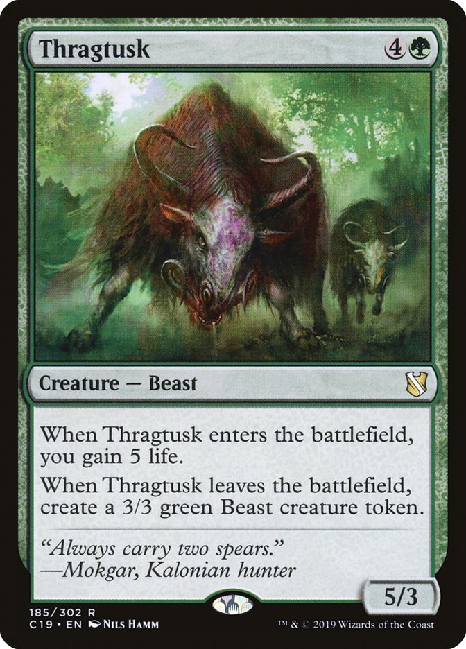 Thragtusk [Commander 2019] | Gear Gaming Fayetteville