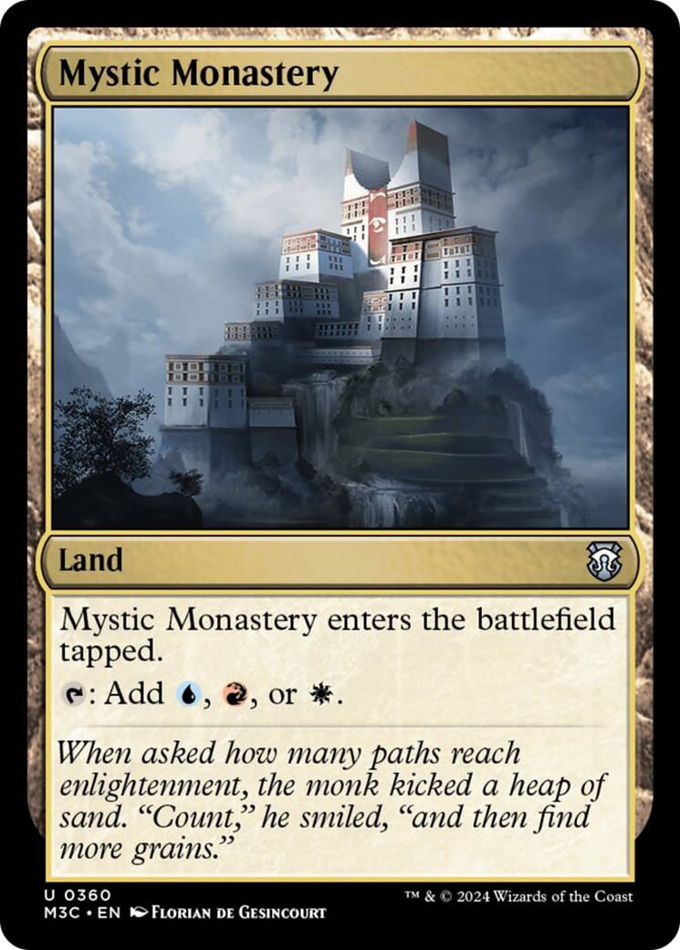 Mystic Monastery [Modern Horizons 3 Commander] | Gear Gaming Fayetteville