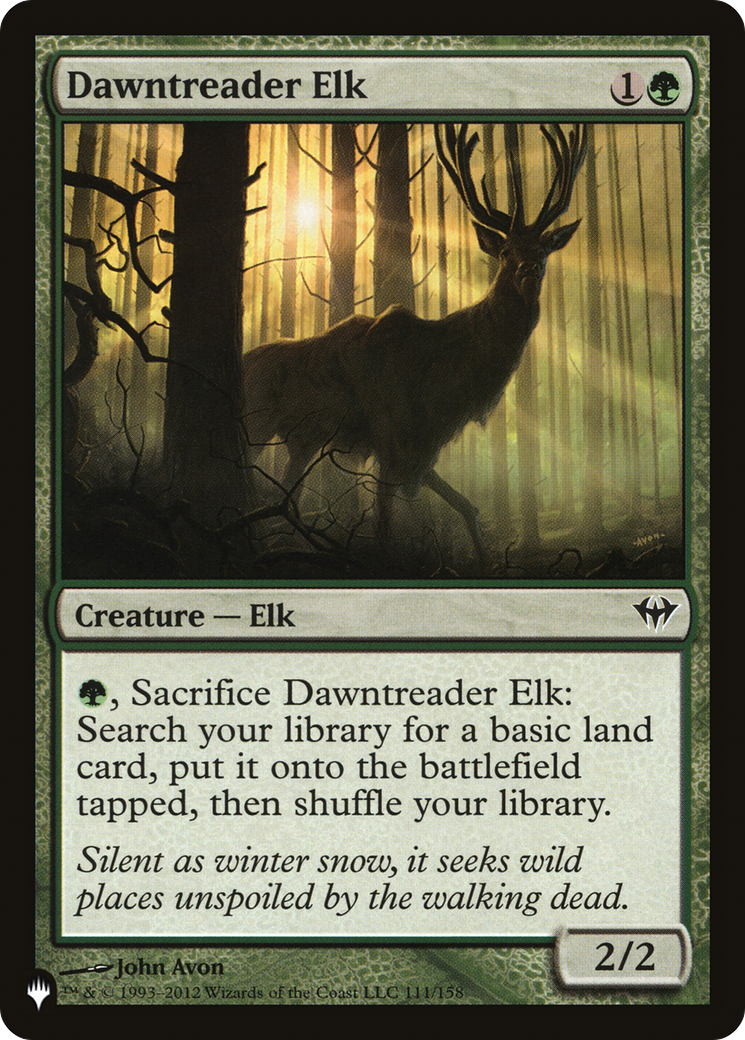 Dawntreader Elk [The List Reprints] | Gear Gaming Fayetteville