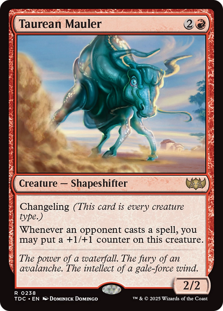 Taurean Mauler [Tarkir: Dragonstorm Commander] | Gear Gaming Fayetteville