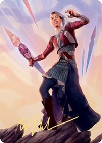 Niko Aris Art Card (Gold-Stamped Signature) [Kaldheim Art Series] | Gear Gaming Fayetteville