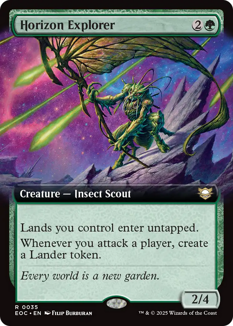 Horizon Explorer (Extended Art) [Edge of Eternities Commander] | Gear Gaming Fayetteville