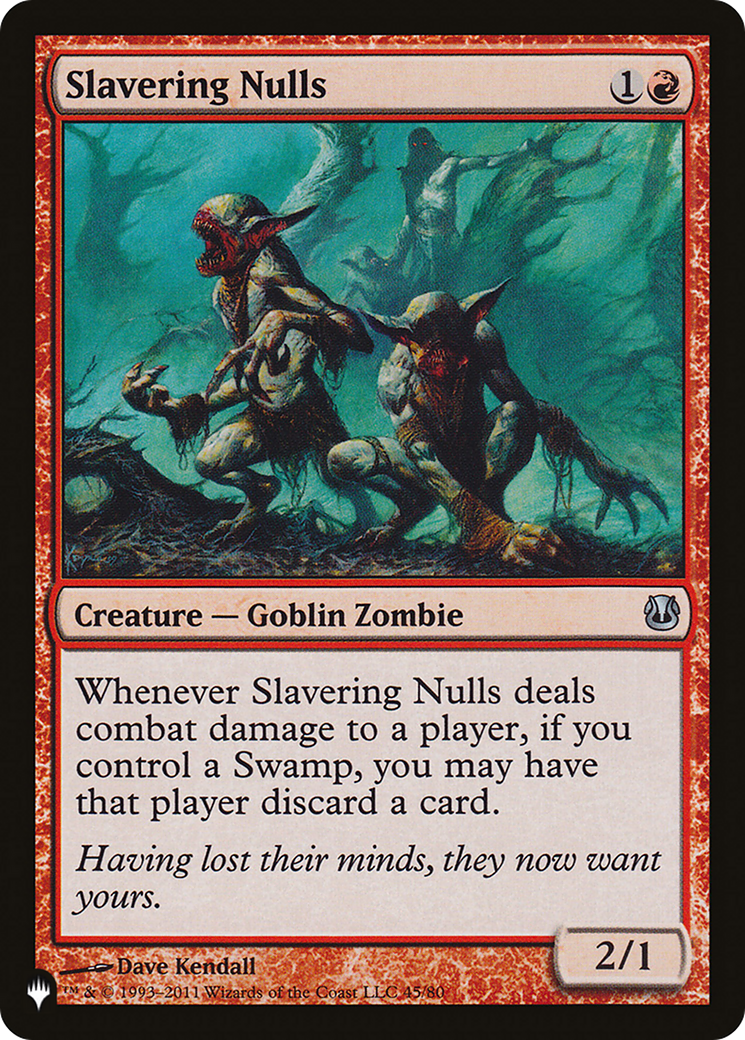 Slavering Nulls [The List] | Gear Gaming Fayetteville
