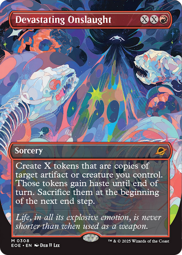 Devastating Onslaught (Borderless) [Edge of Eternities] | Gear Gaming Fayetteville