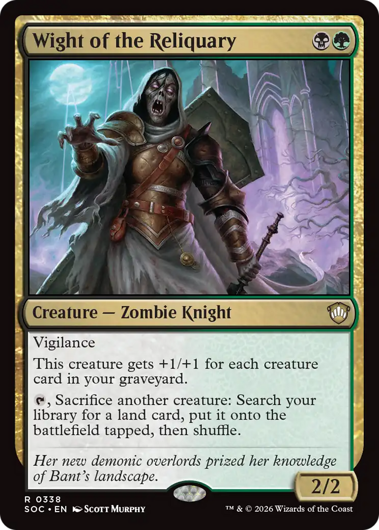 Wight of the Reliquary [Secrets of Strixhaven Commander] | Gear Gaming Fayetteville