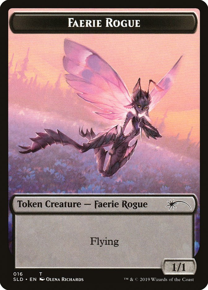 Faerie Rogue Token (016) [Secret Lair Drop Series] | Gear Gaming Fayetteville