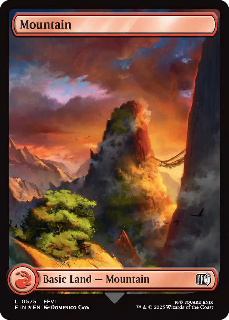 Mountain (0575) (Surge Foil) [FINAL FANTASY] | Gear Gaming Fayetteville