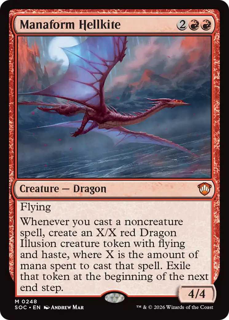 Manaform Hellkite [Secrets of Strixhaven Commander] | Gear Gaming Fayetteville