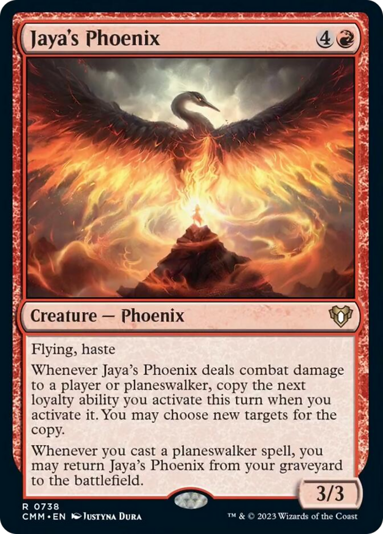 Jaya's Phoenix [Commander Masters] | Gear Gaming Fayetteville