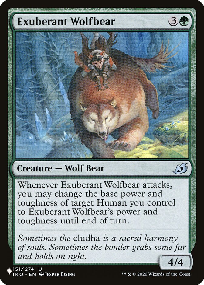 Exuberant Wolfbear [The List] | Gear Gaming Fayetteville