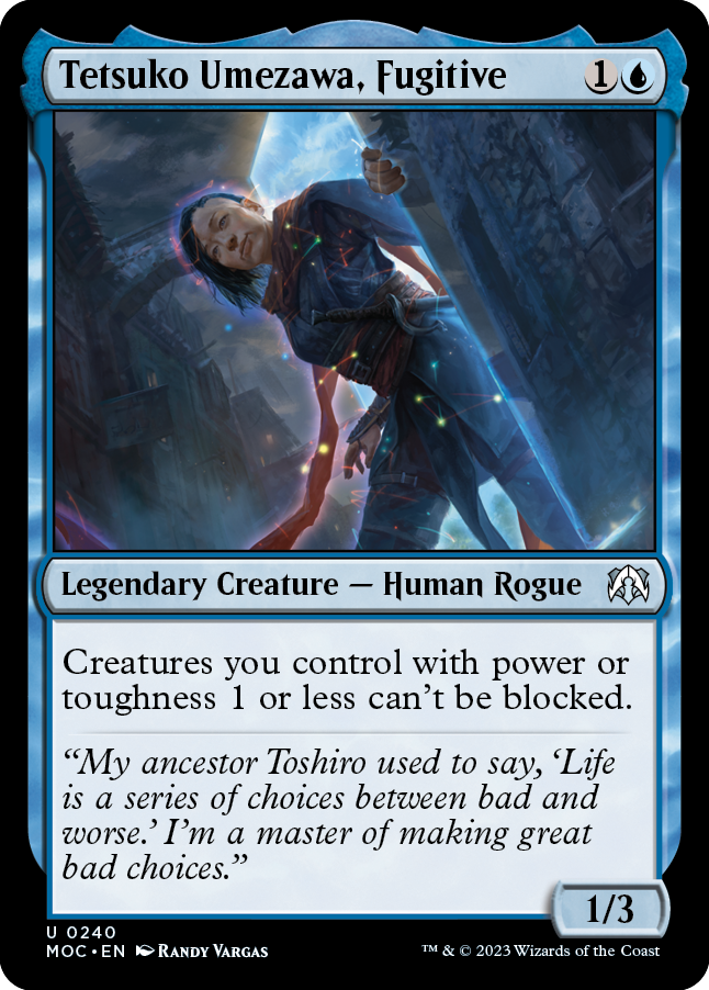 Tetsuko Umezawa, Fugitive [March of the Machine Commander] | Gear Gaming Fayetteville