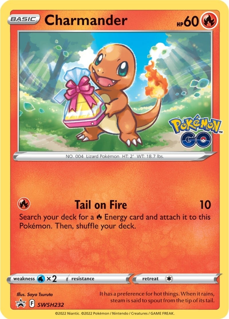 Charmander (SWSH232) [Sword & Shield: Black Star Promos] | Gear Gaming Fayetteville