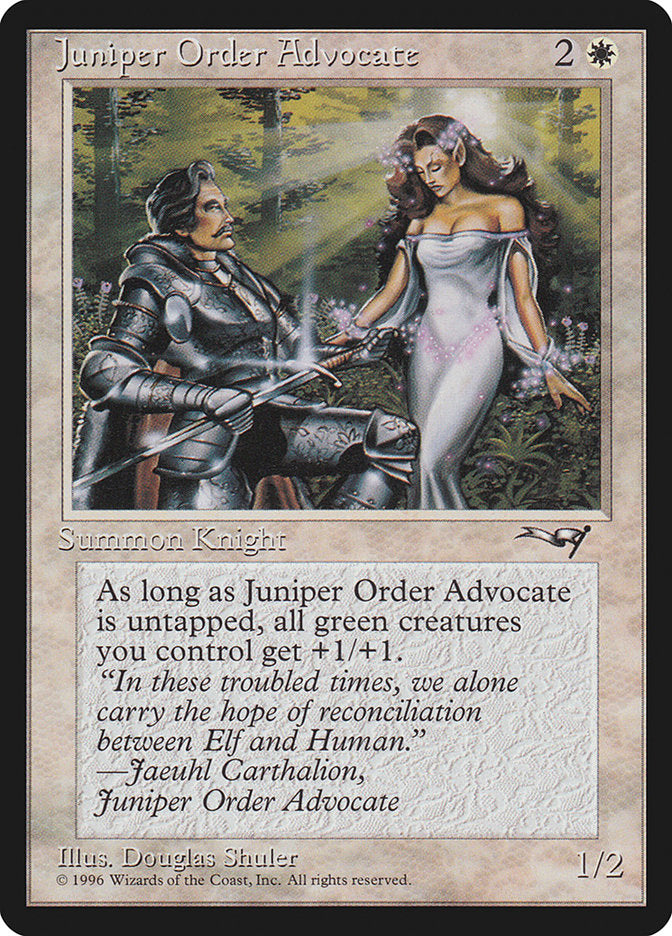 Juniper Order Advocate [Alliances] | Gear Gaming Fayetteville