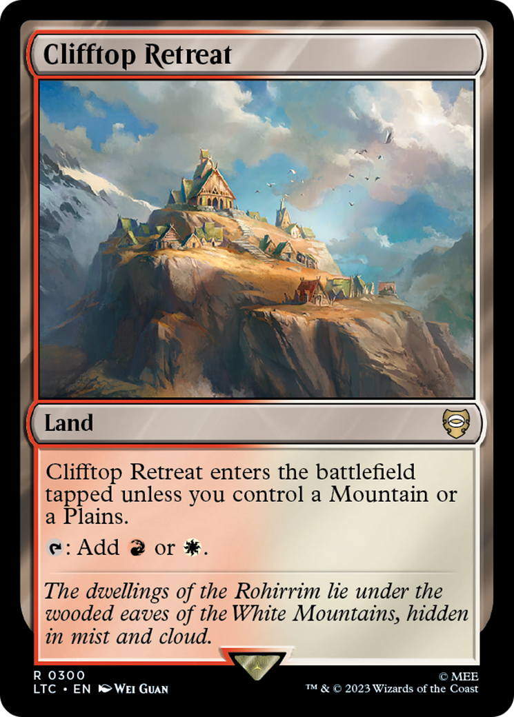 Clifftop Retreat [The Lord of the Rings: Tales of Middle-Earth Commander] | Gear Gaming Fayetteville