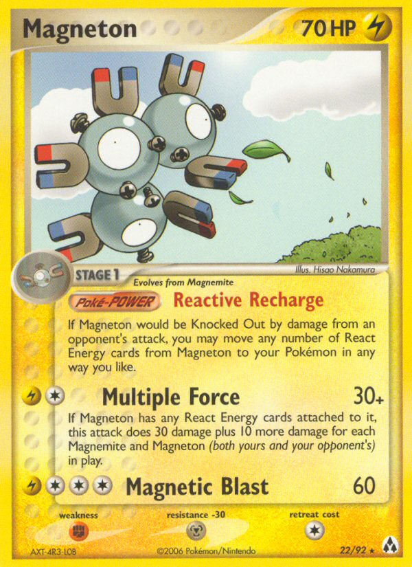 Magneton (22/92) [EX: Legend Maker] | Gear Gaming Fayetteville